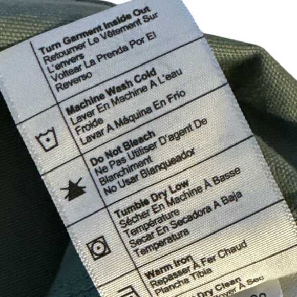 CARHARTT Men's Rugged Flex Relaxed Fit Canvas Work Short Sz 32 Olive Green - Picture 8 of 8